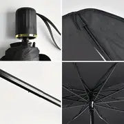 Parasol plegable para coche, protección de aislamiento térmico contra rayos UV para parabrisas y tablero, adecuado para la mayoría de los vehículos con unas medidas de 79,9 x 149,9 cm.